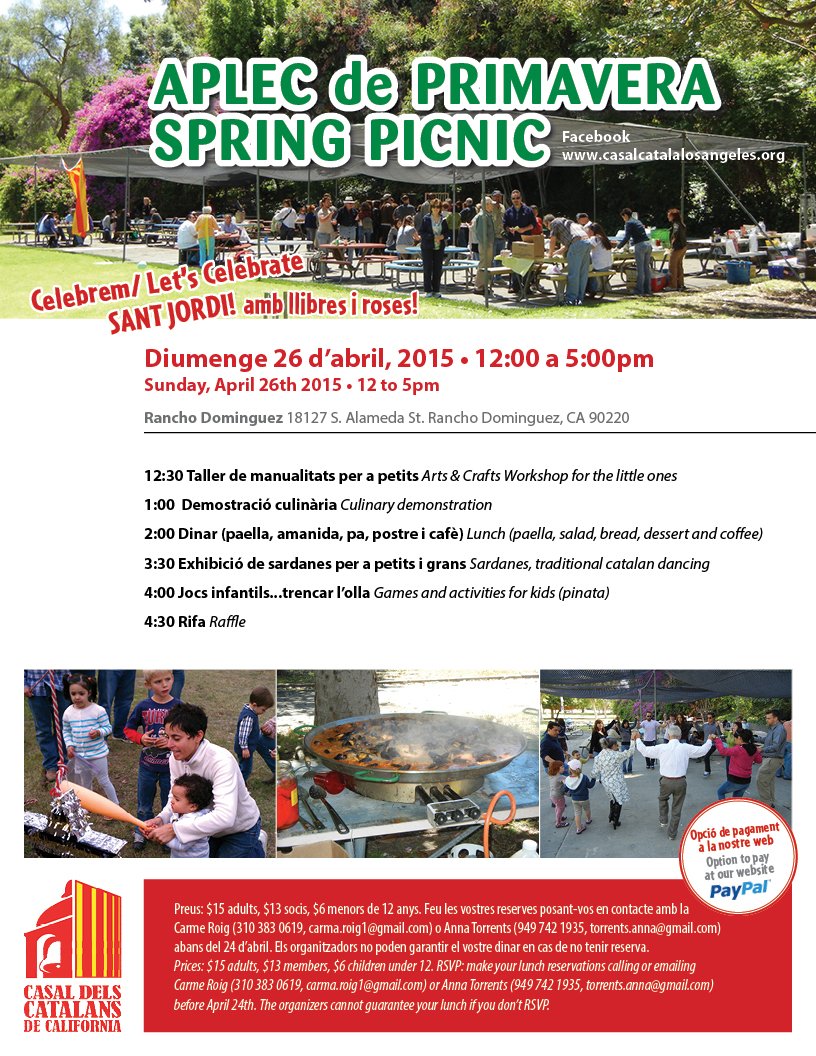 Aplec de primavera 2015